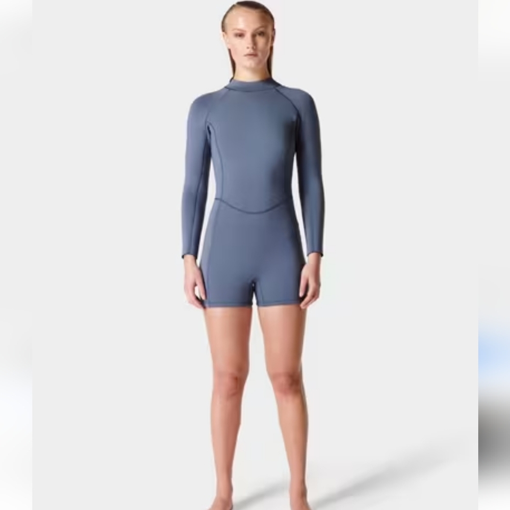 New!Sweaty Betty London surf wetsuit blue Y2K Outdoors Trendy Vintage Inspired